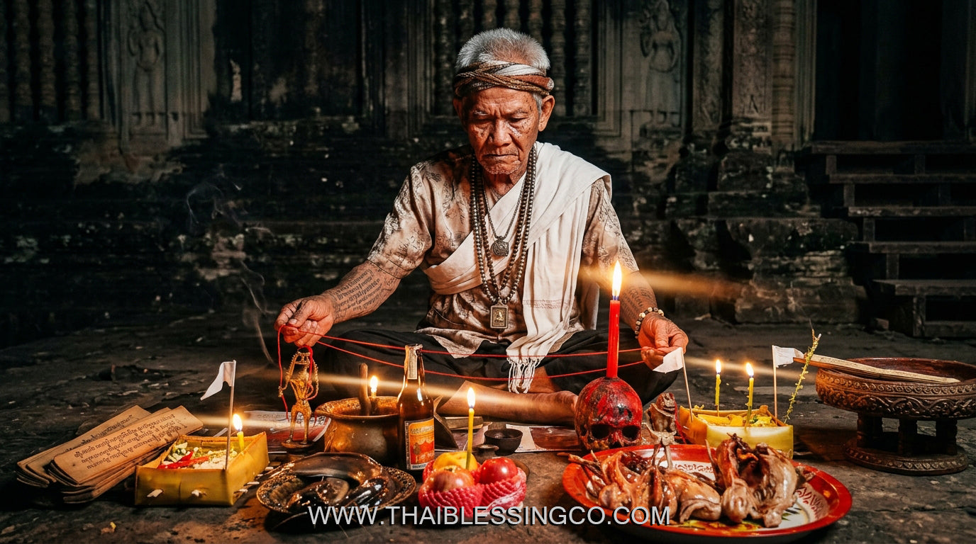 🔥 THE SHADOW OF JUSTICE: Ancient Khmer Ritual for Karmic Retribution