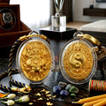 ✨ Authentic Phra Rahu Wealth Talisman – Premium Gold Plated Bronze, Luang Pu Rit, Samrit Monastery 2021 Edition – The Ultimate Prosperity Magnet