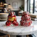 🐸 Authentic Thai Amulet 2019: Sovereign "Kop Kin Duean" (Immortal Millionaire Edition) Moon-Devouring Toad by Wat Ban Luang – Premium Enamel & Samrit Edition for Rapid Wealth, Windfall Fortune, and Debt Clearance Talisman