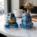 🐸 Authentic Thai Amulet 2019: Sovereign "Kop Kin Duean" (Immortal Millionaire Edition) Moon-Devouring Toad by Wat Ban Luang – Premium Enamel & Samrit Edition for Rapid Wealth, Windfall Fortune, and Debt Clearance Talisman