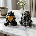 🐸 Authentic Thai Amulet 2019: Sovereign "Kop Kin Duean" (Immortal Millionaire Edition) Moon-Devouring Toad by Wat Ban Luang – Premium Enamel & Samrit Edition for Rapid Wealth, Windfall Fortune, and Debt Clearance Talisman