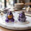 🐸 Authentic Thai Amulet 2019: Sovereign "Kop Kin Duean" (Immortal Millionaire Edition) Moon-Devouring Toad by Wat Ban Luang – Premium Enamel & Samrit Edition for Infinite Wealth, Business Luck, and Windfall Fortune Talisman