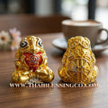 🐸 Authentic Thai Amulet 2019: Sovereign "Kop Kin Duean" (Immortal Millionaire Edition) Moon-Devouring Toad by Wat Ban Luang – Premium Enamel & Samrit Edition for Rapid Wealth, Windfall Fortune, and Debt Clearance Talisman