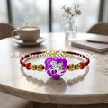 💘 Authentic Thai Amulet 2023: Sovereign "Cupid’s Heart of Divine Love" by Kruba Baeng Wat Ban Tanod – Premium Purple Enamel & Silver Plated Samrit Edition for Extreme Attraction, Soulmate Manifestation, and Na Ok Taek Enchantment Talisman