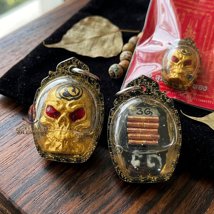 🏆 Phrai Mae Thong Kham: The Sovereign Mother of Golden Wealth – Arjan Subin Nanathong (2559 Edition) – The Ultimate Alchemical Engine for Financial Dominance & Hypnotic Attraction!