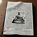 Authentic Thai Sacred Yantra Cloth "Rishi Jivaka Komarabhacca - Father of Medicine" Consecrated by Ruen Phra Phetchalukan Pichaisongkram - Healing, Protection & Longevity Talisman - Dimensions 30x50 cm (12x20 Inches)