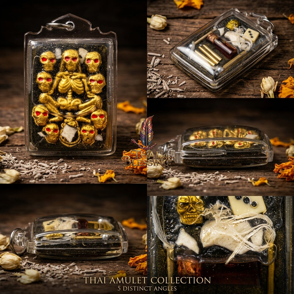 🔱 Hong Phrai Pan Thong (Ong Khru Masterpiece Edition Sealed in Magic Oil): The Sovereign Phantom Sentinel & Ultimate Attraction Engine – The High-Octane Metaphysical Guardian for Rapid Wealth, Hypnotic Charm & Total Shielding!