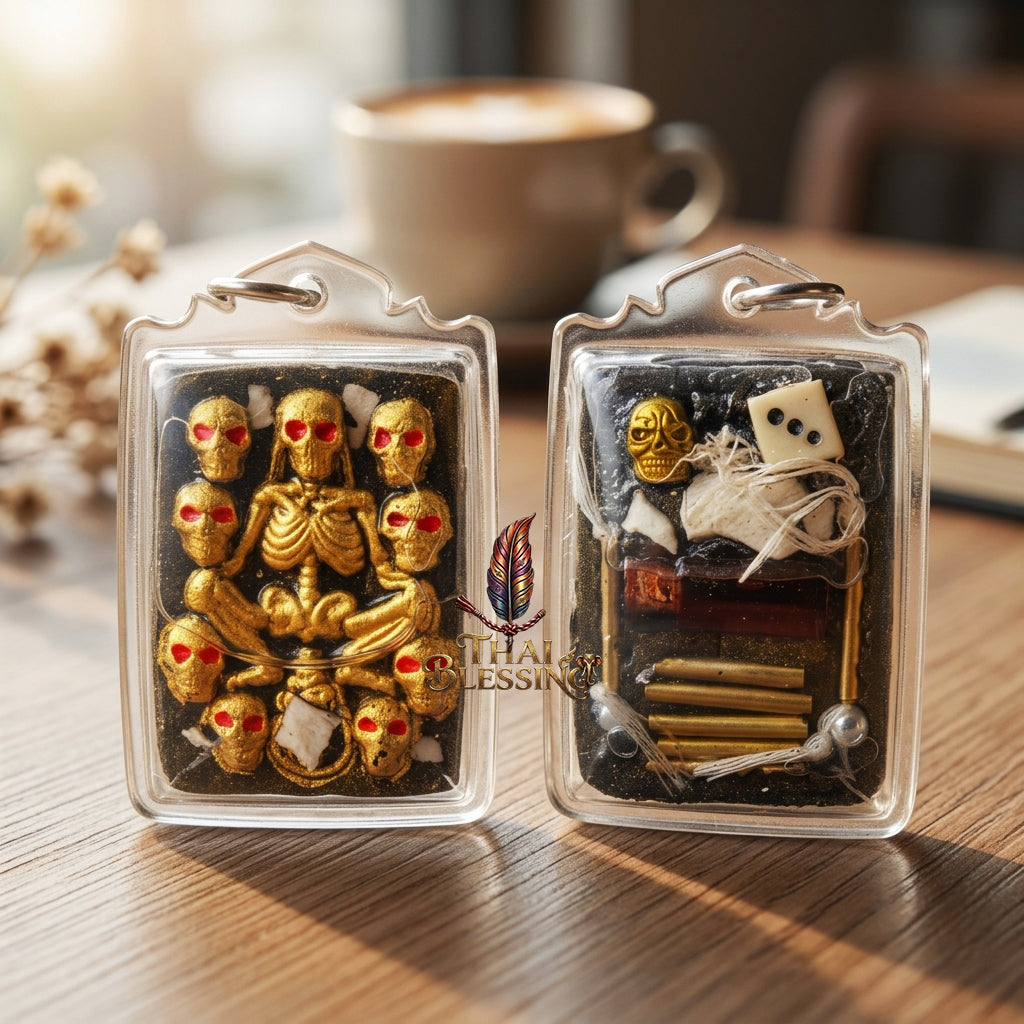 🔱 Hong Phrai Pan Thong (Ong Khru Masterpiece Edition Sealed in Magic Oil): The Sovereign Phantom Sentinel & Ultimate Attraction Engine – The High-Octane Metaphysical Guardian for Rapid Wealth, Hypnotic Charm & Total Shielding!