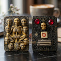 🔱 Hong Phrai Pan Thong (Dark Herbal Core & Cemetery Soil Edition): The Sovereign Phantom Sentinel & Absolute Fortune Magnet The Heavy-Duty Elemental Tool for Continuous Wealth, Command Authority & Total Destiny Shielding!