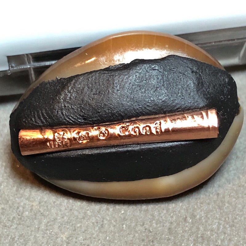 🪬Bia Gae Ultimate Curse Breaker Betta Shell Amulet – Mercury-Filled Anti-Sorcery Shield by Luang Pu Kaew