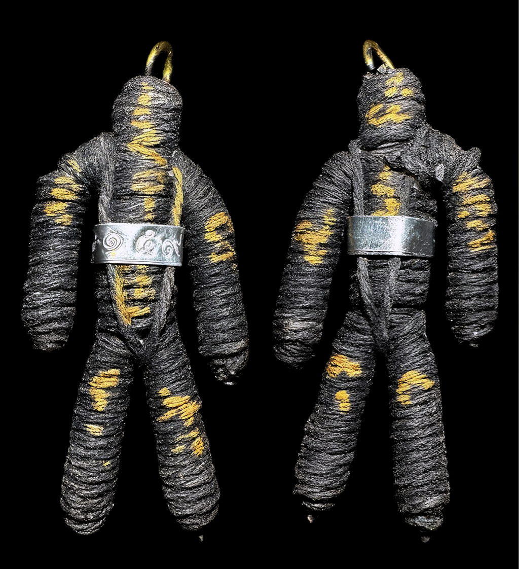 👤 Black Merit Power Hun Payont Figurine – Supernatural Business Assistant & Protector by Luang Pu Kaew