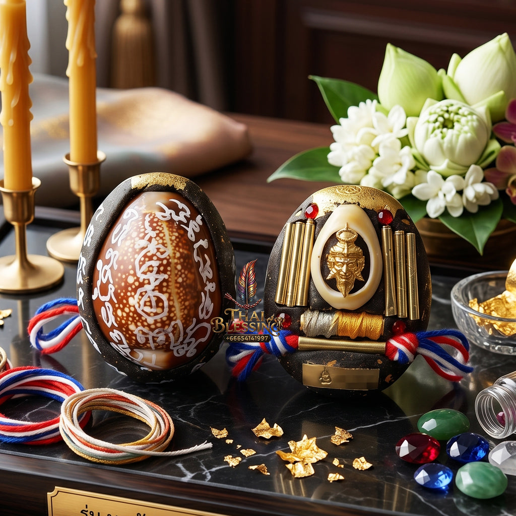 ✨🐚👑 Sacred Hermit Grandmaster Protection Shell - Luang Pu Yen Wat Kaeng Sadao 2026 Anti-Scarcity Edition (4x3 cm), Ultimate Multi-Asset Catalyst & Negative Frequency Shield