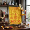 ✨💃💰 Sacred Celestial Beacon of Commercial Attraction Ynt Cloth - Luang Pu Nhen Kaeo 2016 Benja Mangkhala Fivefold Prosperity Edition (30x21 cm), Ultimate Client Acquisition & Revenue Velocity Matrix