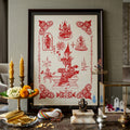 ✨💃 Sacred Nang Kwak Wealth-Beckoning Yantra Cloth - Phra Arjan Supphasit Wat Bang Nam Chon 2012 Vintage Scroll, Ultimate Commerce Attraction Shield, Premium Corporate Charisma Wall Art