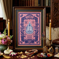 ✨🎲 Sacred Erger Hong Period 9 Tycoon Yantra Cloth - Official Grand Park 2024 Ultimate Wealth Allocation Scroll, Speculative Investment Catalyst, Premium High-Stakes Fortune Spiritual Wall Art