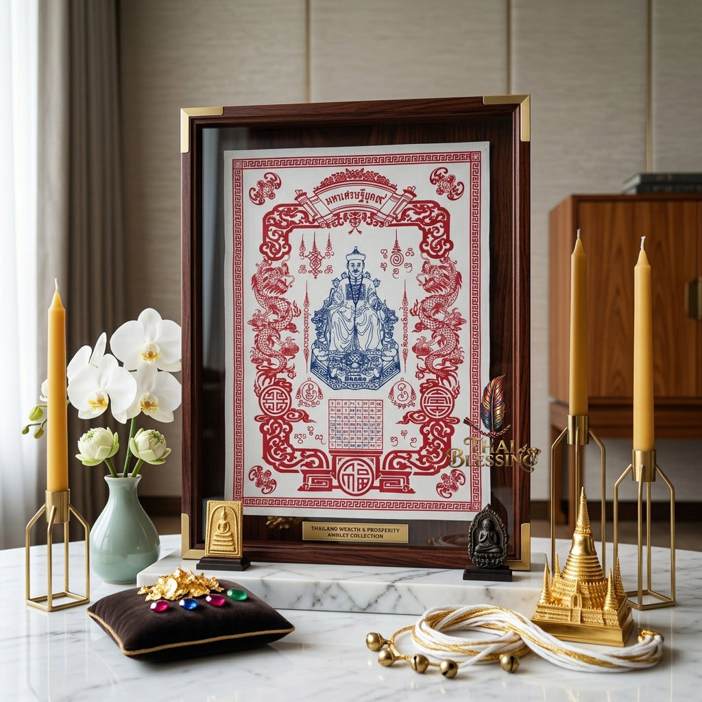 ✨🎲 Sacred Erger Hong Period 9 Tycoon Yantra Cloth - Official Grand Park 2024 Ultimate Wealth Allocation Scroll, Speculative Investment Catalyst, Premium High-Stakes Fortune Spiritual Wall Art