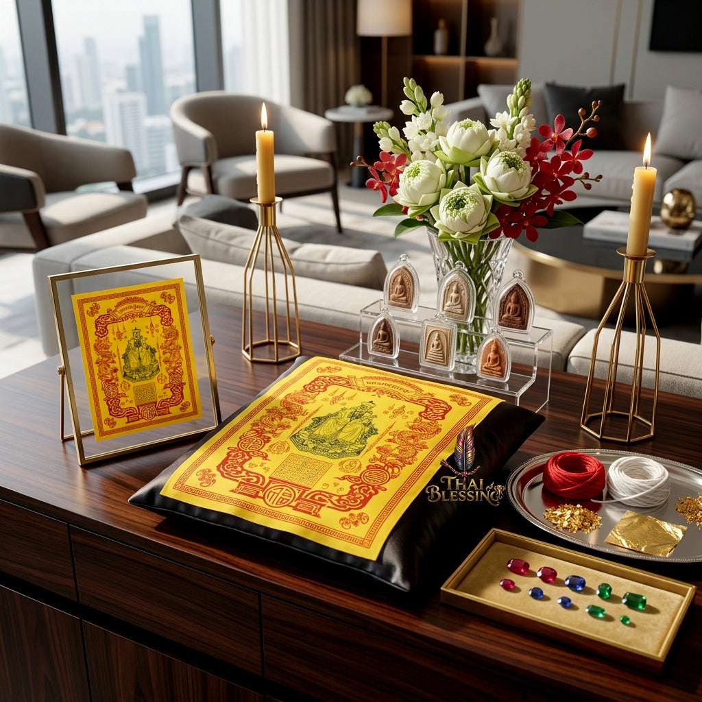 ✨🎲 Sacred Erger Hong Period 9 Tycoon Yantra Cloth - Official Grand Park 2024 Ultimate Wealth Allocation Scroll, Speculative Investment Catalyst, Premium High-Stakes Fortune Spiritual Wall Art