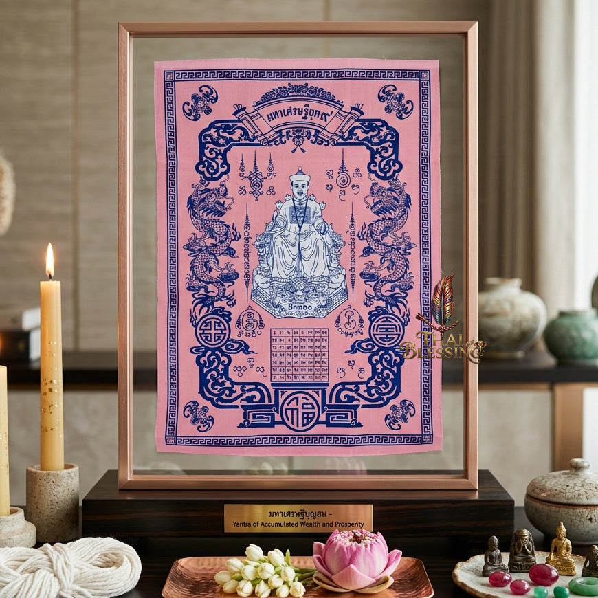 ✨🎲 Sacred Erger Hong Period 9 Tycoon Yantra Cloth - Official Grand Park 2024 Ultimate Wealth Allocation Scroll, Speculative Investment Catalyst, Premium High-Stakes Fortune Spiritual Wall Art