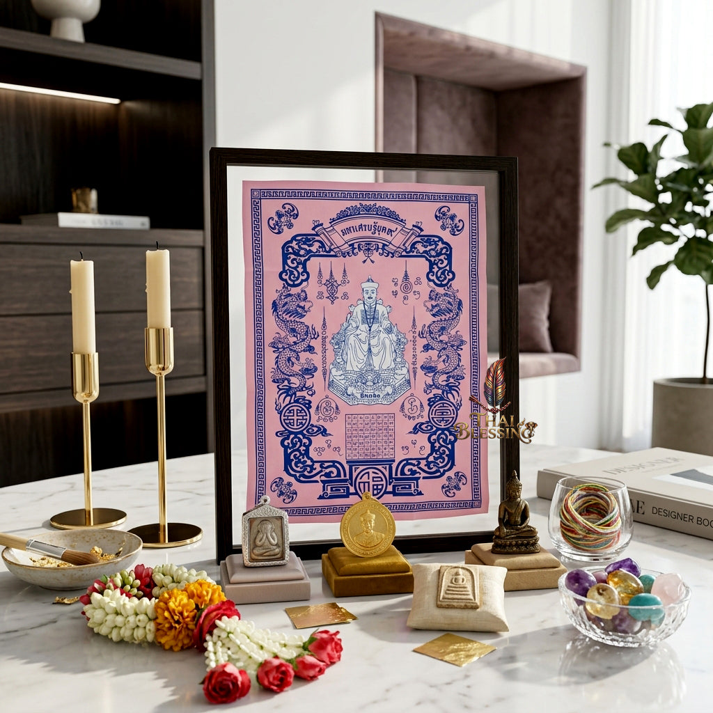 ✨🎲 Sacred Erger Hong Period 9 Tycoon Yantra Cloth - Official Grand Park 2024 Ultimate Wealth Allocation Scroll, Speculative Investment Catalyst, Premium High-Stakes Fortune Spiritual Wall Art
