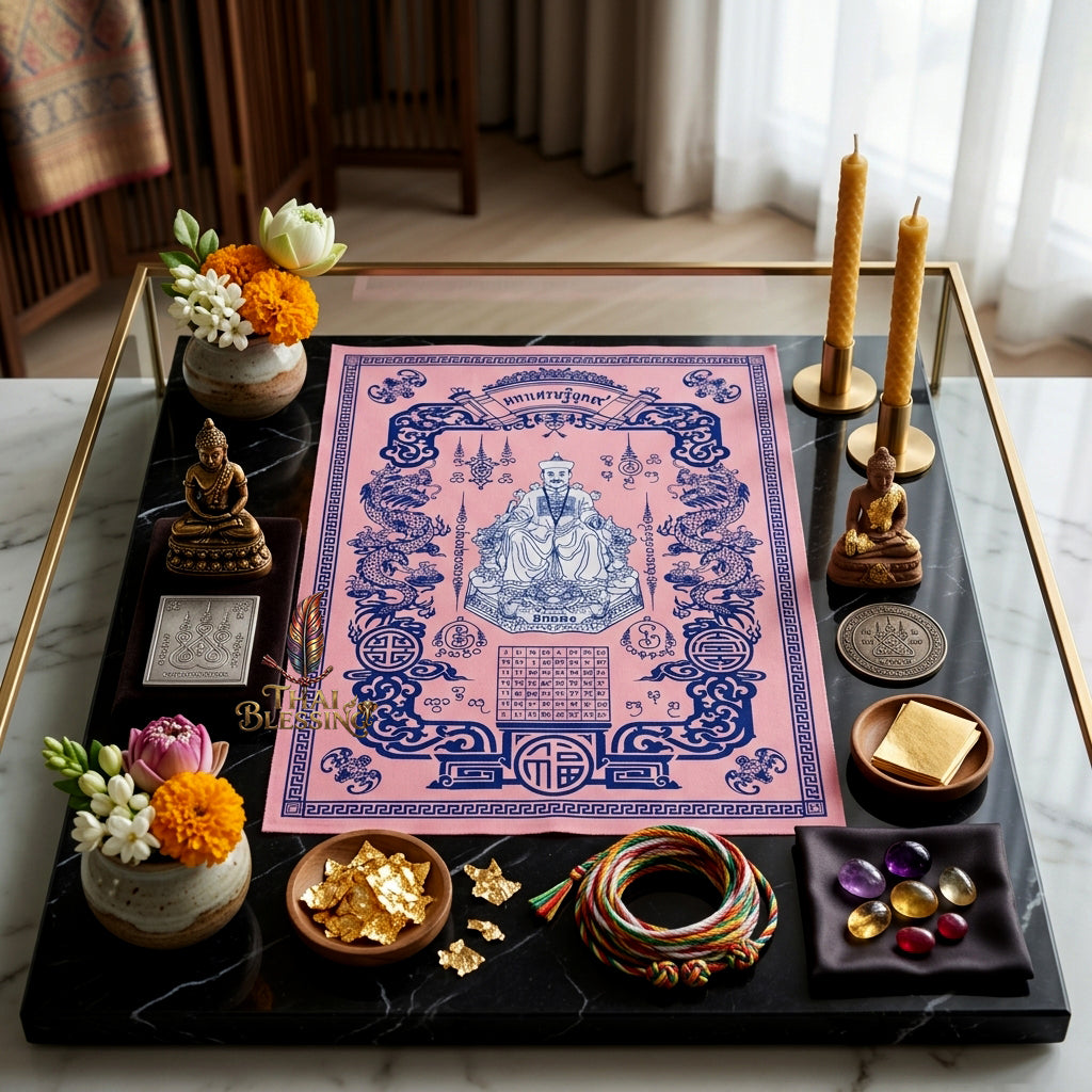 ✨🎲 Sacred Erger Hong Period 9 Tycoon Yantra Cloth - Official Grand Park 2024 Ultimate Wealth Allocation Scroll, Speculative Investment Catalyst, Premium High-Stakes Fortune Spiritual Wall Art
