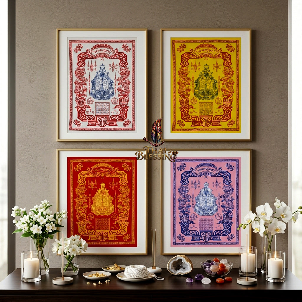 ✨🎲 Sacred Erger Hong Period 9 Tycoon Yantra Cloth - Official Grand Park 2024 Ultimate Wealth Allocation Scroll, Speculative Investment Catalyst, Premium High-Stakes Fortune Spiritual Wall Art