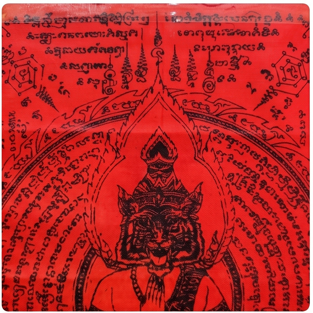✨🐅🔮 Sacred Ascetic Alpha Overlord Ynt Cloth - Grand Wai Khru Legacy Anniversary Edition 2010 (30x44 cm), Ultimate Strategic Destiny Realignment Matrix, Premium Executive Revenue Velocity Shield