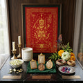 ✨🦁 Lanna Sacred Phraya Purisad Yantra Cloth - Ancient Spiritual Protection Scroll, Ultimate Negative Energy Shield, Authority & Wealth Aura Booster, Authentic Thai Temple Talisman