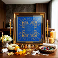✨🌑 Sacred Phaya Rahu Overlord Destiny Yantra Cloth - Achan Plian Hatya Non 2024 Khao Or Masterpiece Scroll, Cosmic Eclipse Wealth Magnet, Premium Corporate Authority Spiritual Wall Art