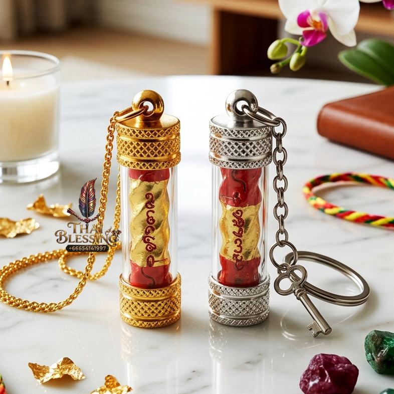 ✨📜📈 Sacred Sovereign Profit Optimization Scroll - Kruba Pom Wat Sahakorn Thung Mai 2024 Absolute Yield Edition (0.8x2.5 cm), 108 Botanical Affinity Core & High-Velocity Capital Inflow Magnet