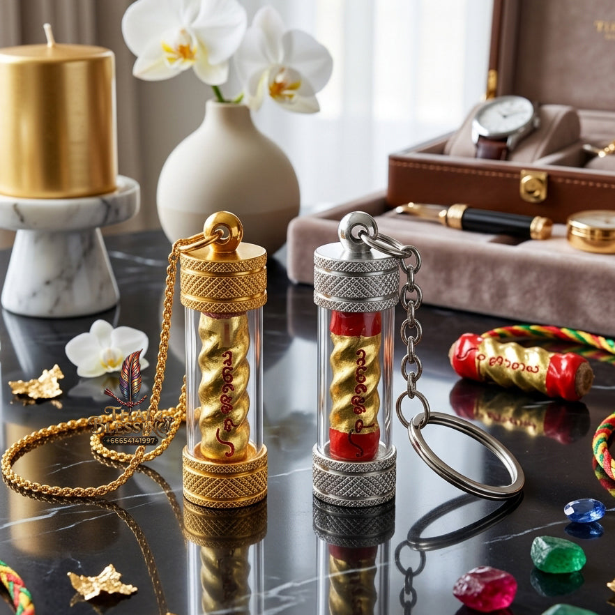 ✨📜📈 Sacred Sovereign Profit Optimization Scroll - Kruba Pom Wat Sahakorn Thung Mai 2024 Absolute Yield Edition (0.8x2.5 cm), 108 Botanical Affinity Core & High-Velocity Capital Inflow Magnet