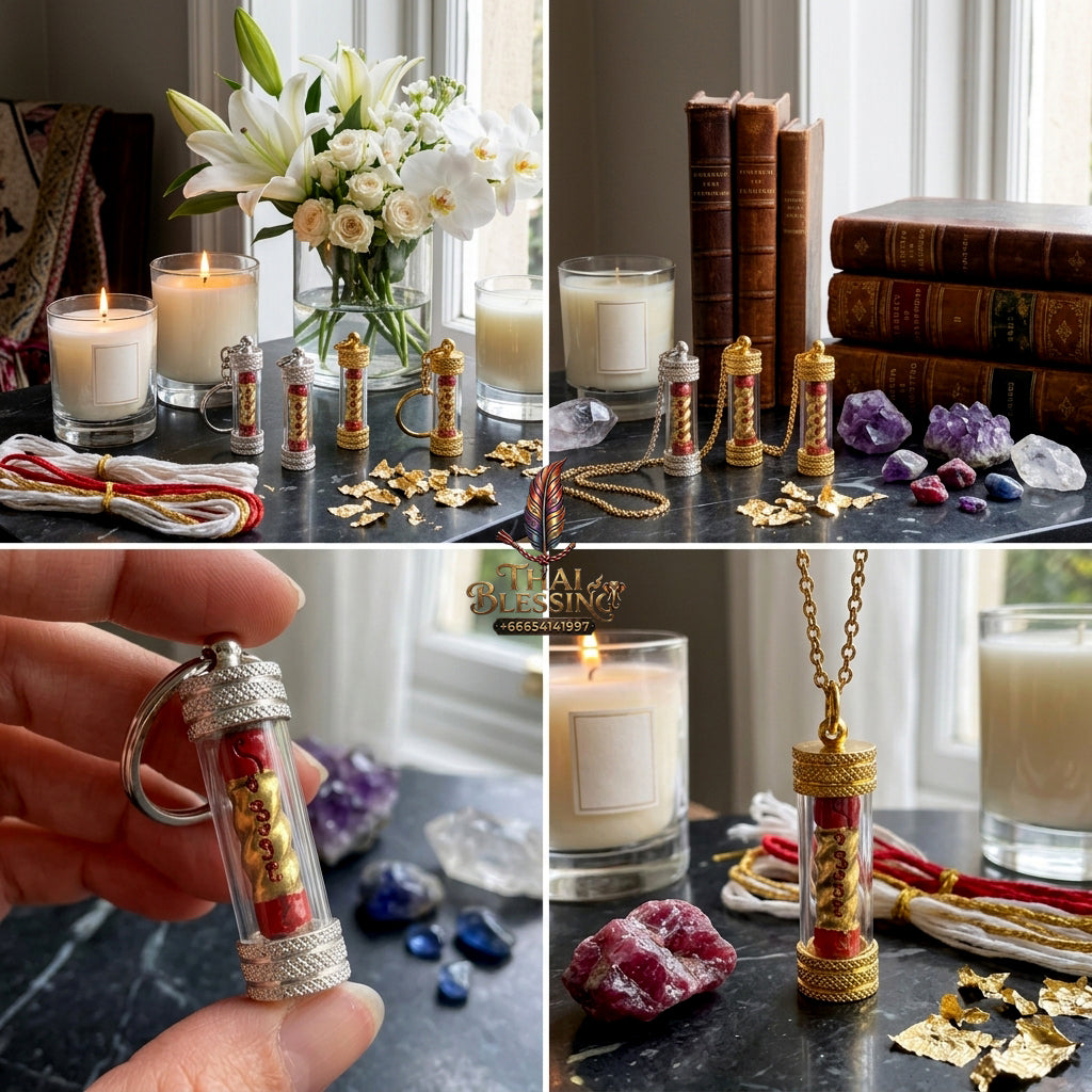 ✨📜📈 Sacred Sovereign Profit Optimization Scroll - Kruba Pom Wat Sahakorn Thung Mai 2024 Absolute Yield Edition (0.8x2.5 cm), 108 Botanical Affinity Core & High-Velocity Capital Inflow Magnet