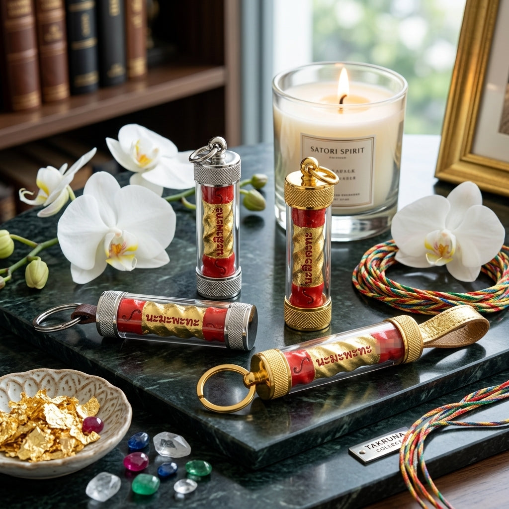 ✨📜📈 Sacred Sovereign Profit Optimization Scroll - Kruba Pom Wat Sahakorn Thung Mai 2024 Absolute Yield Edition (0.8x2.5 cm), 108 Botanical Affinity Core & High-Velocity Capital Inflow Magnet