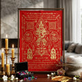 ✨👑 Sacred Northern Guardian Overlord Ynt Cloth - Wat Khao Or 2022 Consecrated Legacy Edition (21x29.5 cm), Ultimate Asset Protection Matrix, Premium Executive Fortune & Corporate Security Shield