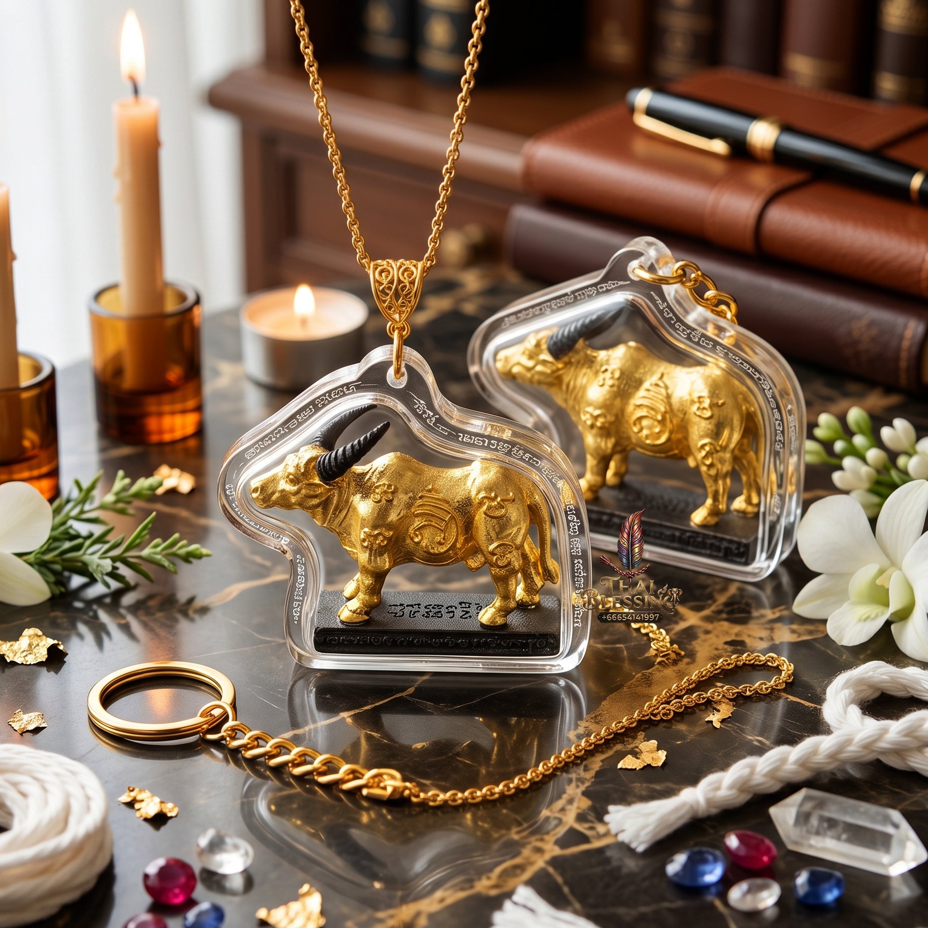 ✨🐂👑 Sacred Sovereign Kinetic Momentum Matrix - Phra Ajarn Prasoot Wat Nai Tao 2024 Absolute Growth Edition (4x3 cm), Heavy-Duty Revenue Driver & Tactical Friction Shield Waterproof Case