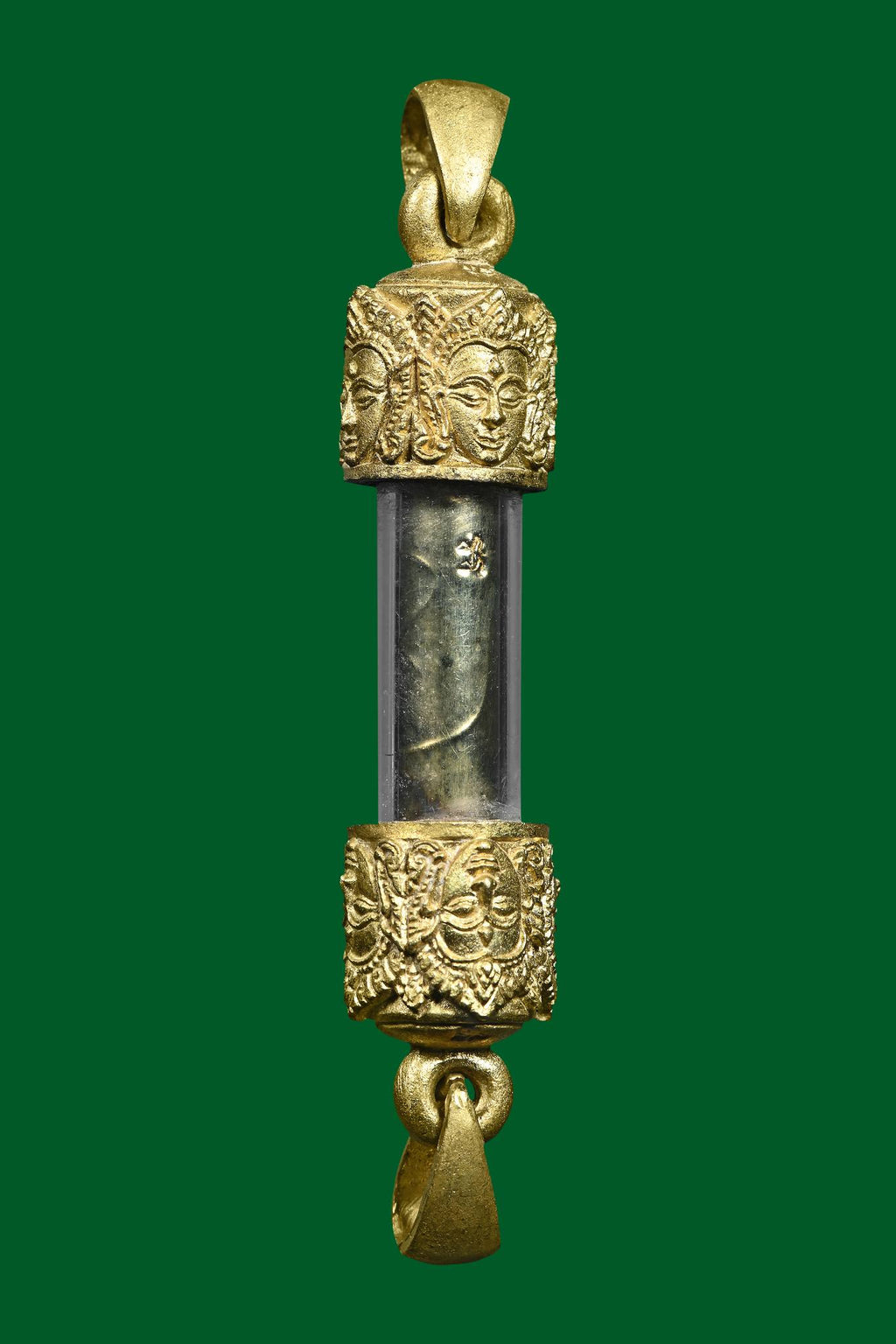 🪬Brahma Destiny “Divine Vision” Takrud – Thong Ma Lor Gold-Tone Scroll Talisman (Golden-Head) by Tu Chao Pu Wha Lhing Wirathayo