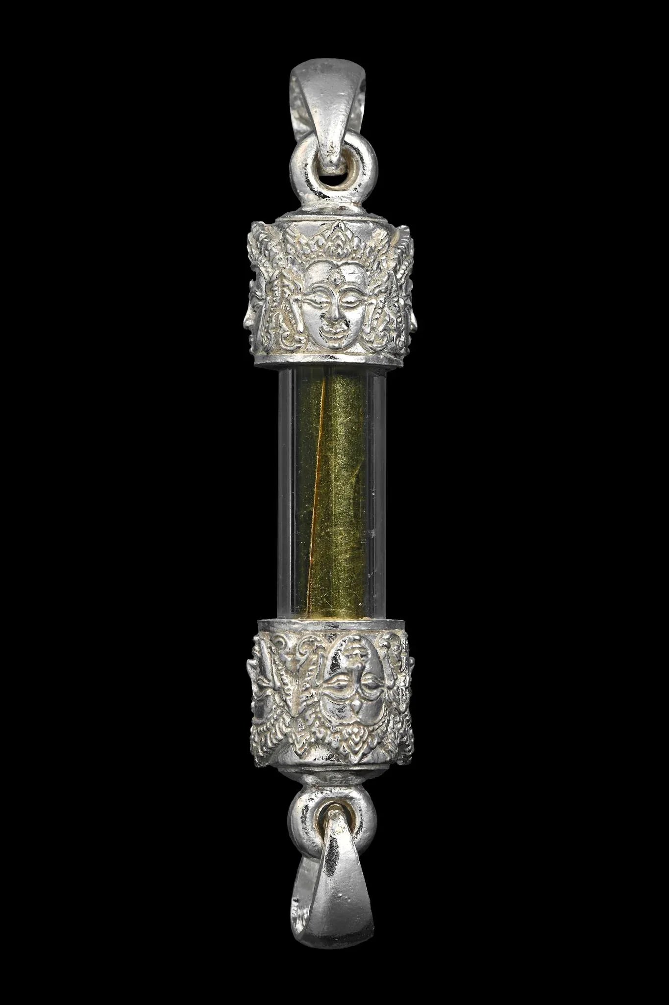 🪬Brahma Destiny “Divine Vision” Takrud – Guru Coin Silver Scroll Amulet (Silver Head) by Tu Chao Pu Wha Lhing Wirathayo