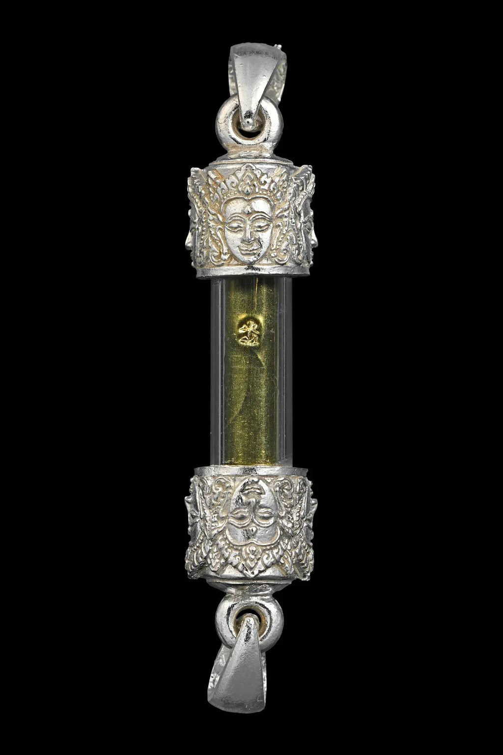 🪬Brahma Destiny “Divine Vision” Takrud – Guru Coin Silver Scroll Amulet (Silver Head) by Tu Chao Pu Wha Lhing Wirathayo