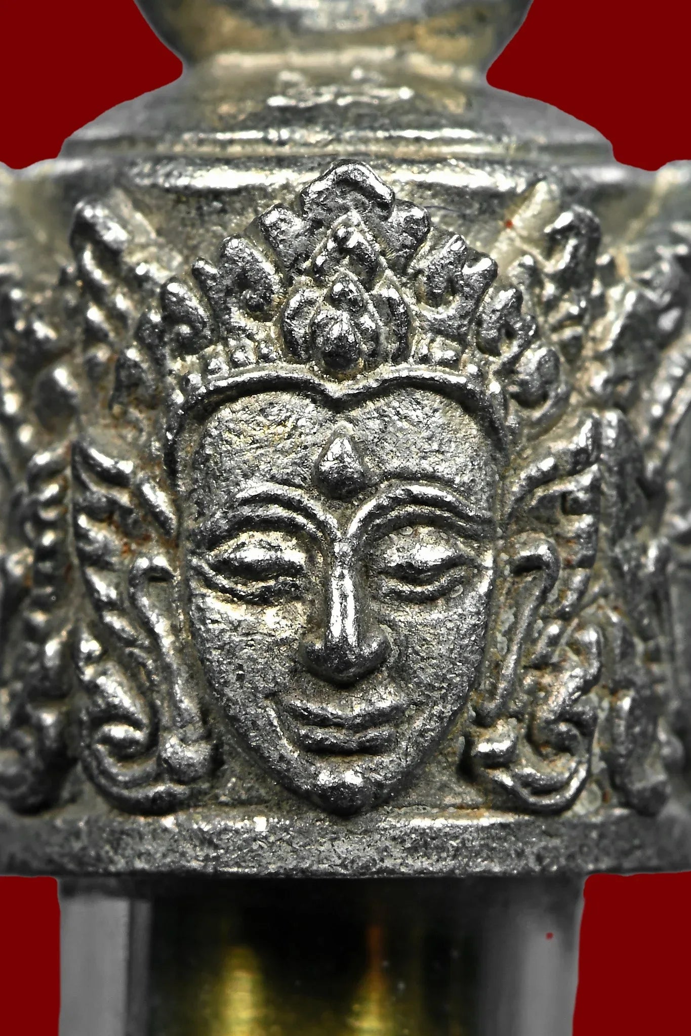 🪬Brahma Destiny “Divine Vision” Takrud – Guru Coin Silver Scroll Amulet (Silver Head) by Tu Chao Pu Wha Lhing Wirathayo