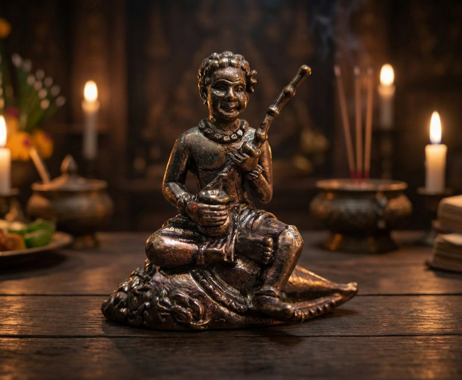 💎 CELESTIAL FORTUNE TRANSFORMER: The 2024 "Chao Ngoe" Golden Jindamanee Talisman for Infinite Wealth & Destiny Reversal