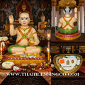 👦 Sacred "Kuman Thong" (The Golden Boy Spirit) – Painted Samrit Bronze Altar Edition: The Master Engine for Massive Wealth, Commercial Dominance, and Unstoppable Life Elevation!