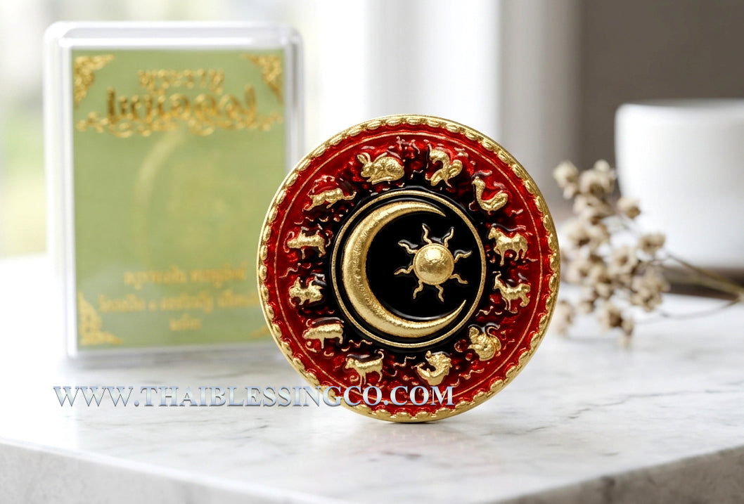 ✨ Celestial Fate Changer: Authentic Thai Phra Rahu Nuea Duang (Above Destiny) Amulet – Sacred Bronze Edition by Kruba Kamfan, Wat Ko Choke 2026 – The Ultimate Eclipse Deity for Turning Bad Luck into Great Fortune (2.2 cm)