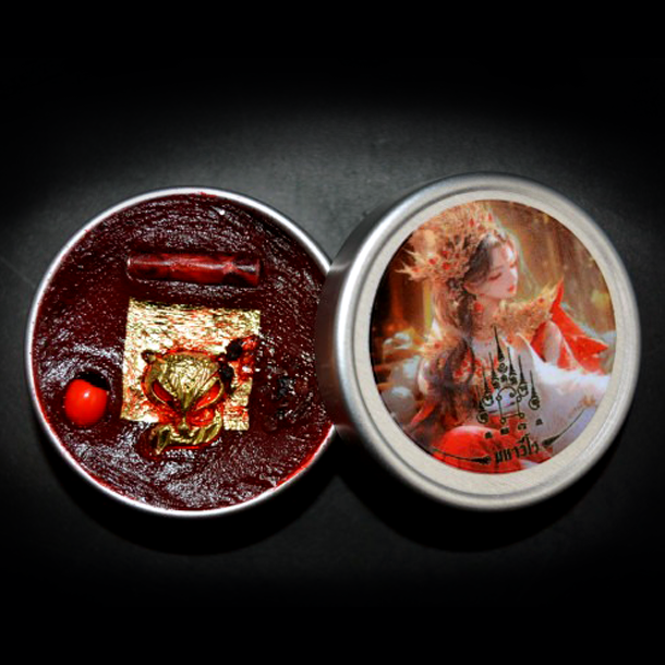 ✨ Charismatic and Merciful Senang Jan Herbal Wax – Blessed by Phra Ajarn Amnat Mahaveero of Wat Mhaweero