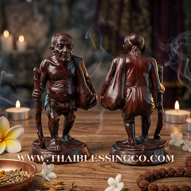 🔥 Sacred "Chuchok" (The Master of Begging & Limitless Gain) – Altar Statue: Luang Phor Charoen, Wat Khok Charoen (2012) – The High-Velocity Engine for Unstoppable Negotiation, Market Dominance, and Absolute Prosperity!