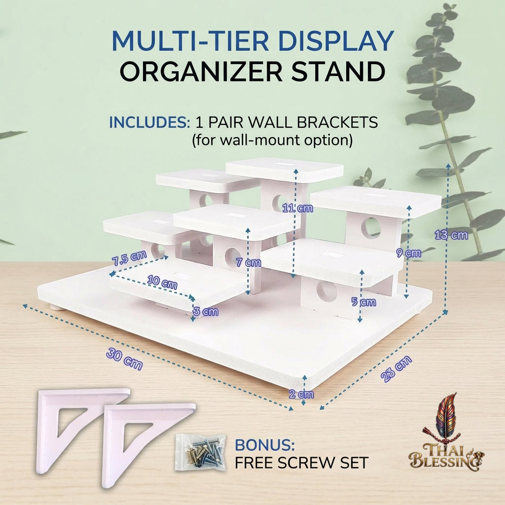 🔱 Contemporary Minimalist Toh Moo 7 Plaswood Altar Set 10mm High-Grade Waterproof Plaswood Masterpiece – Premium Desktop & Wall-Mount Convertible Solution for Luxury Condos, Modern Apartments & High-Performance Executive Workspaces!