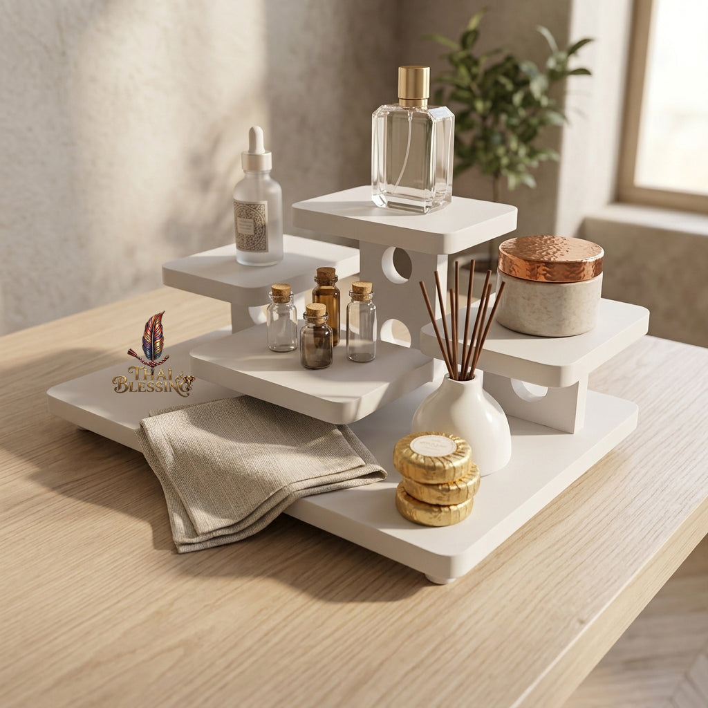 🔱 Contemporary Minimalist Toh Moo 7 Plaswood Altar Set 10mm High-Grade Waterproof Plaswood Masterpiece – Premium Desktop & Wall-Mount Convertible Solution for Luxury Condos, Modern Apartments & High-Performance Executive Workspaces!