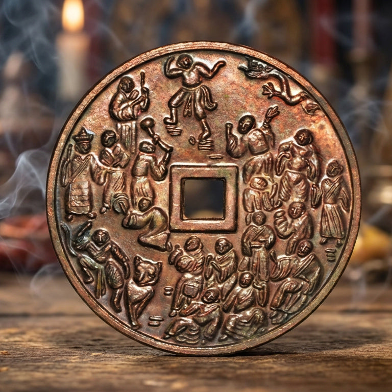💎 DIVINE EIGHTEEN GUARDIANS: The 2006 "Jap Poi Lohan" 114-Year Anniversary Legacy Medal — Ancient Wealth & Absolute Protection