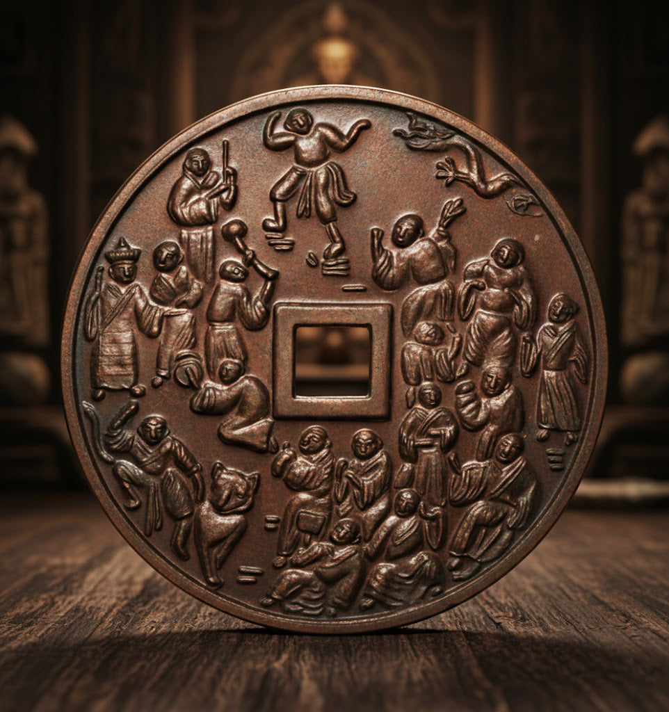 💎 DIVINE EIGHTEEN GUARDIANS: The 2006 "Jap Poi Lohan" 114-Year Anniversary Legacy Medal — Ancient Wealth & Absolute Protection