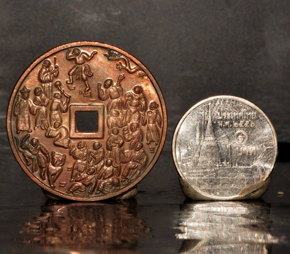 💎 DIVINE EIGHTEEN GUARDIANS: The 2006 "Jap Poi Lohan" 114-Year Anniversary Legacy Medal — Ancient Wealth & Absolute Protection