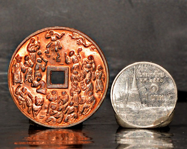 💎 DIVINE EIGHTEEN GUARDIANS: The 2006 "Jap Poi Lohan" 114-Year Anniversary Legacy Medal — Ancient Wealth & Absolute Protection