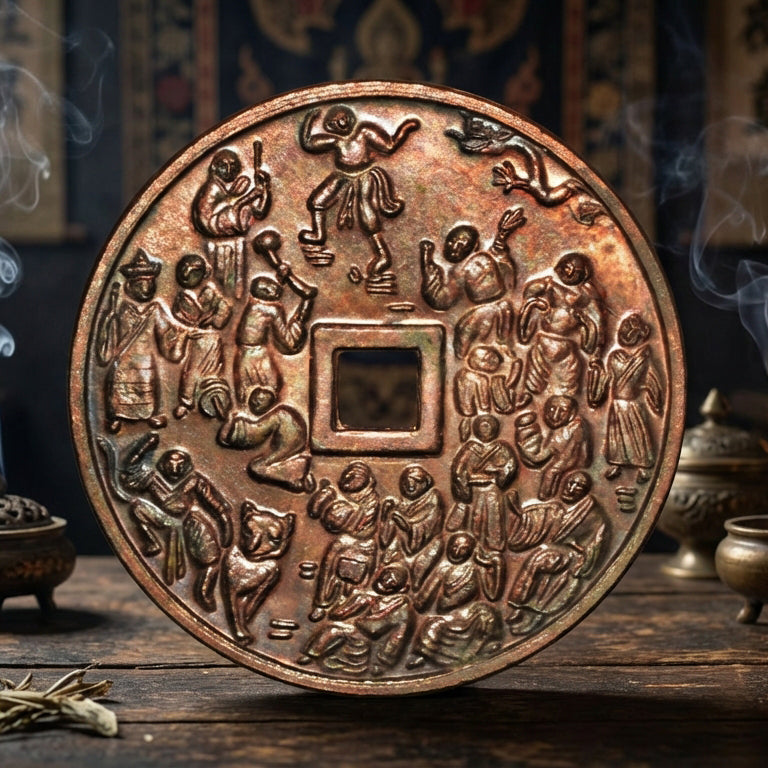 💎 DIVINE EIGHTEEN GUARDIANS: The 2006 "Jap Poi Lohan" 114-Year Anniversary Legacy Medal — Ancient Wealth & Absolute Protection